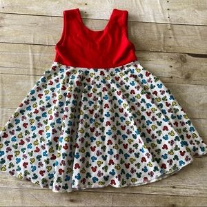 CUSTOM | mouse head tank dress size 2t